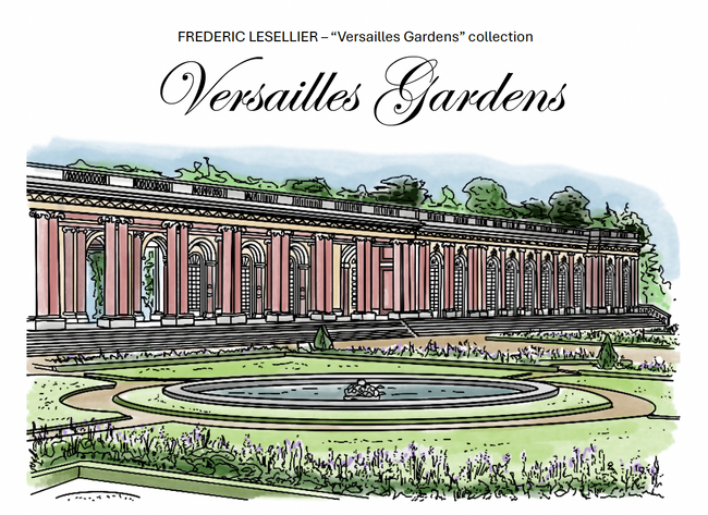 Frédéric Lesellier announces the "Versailles Gardens" collection