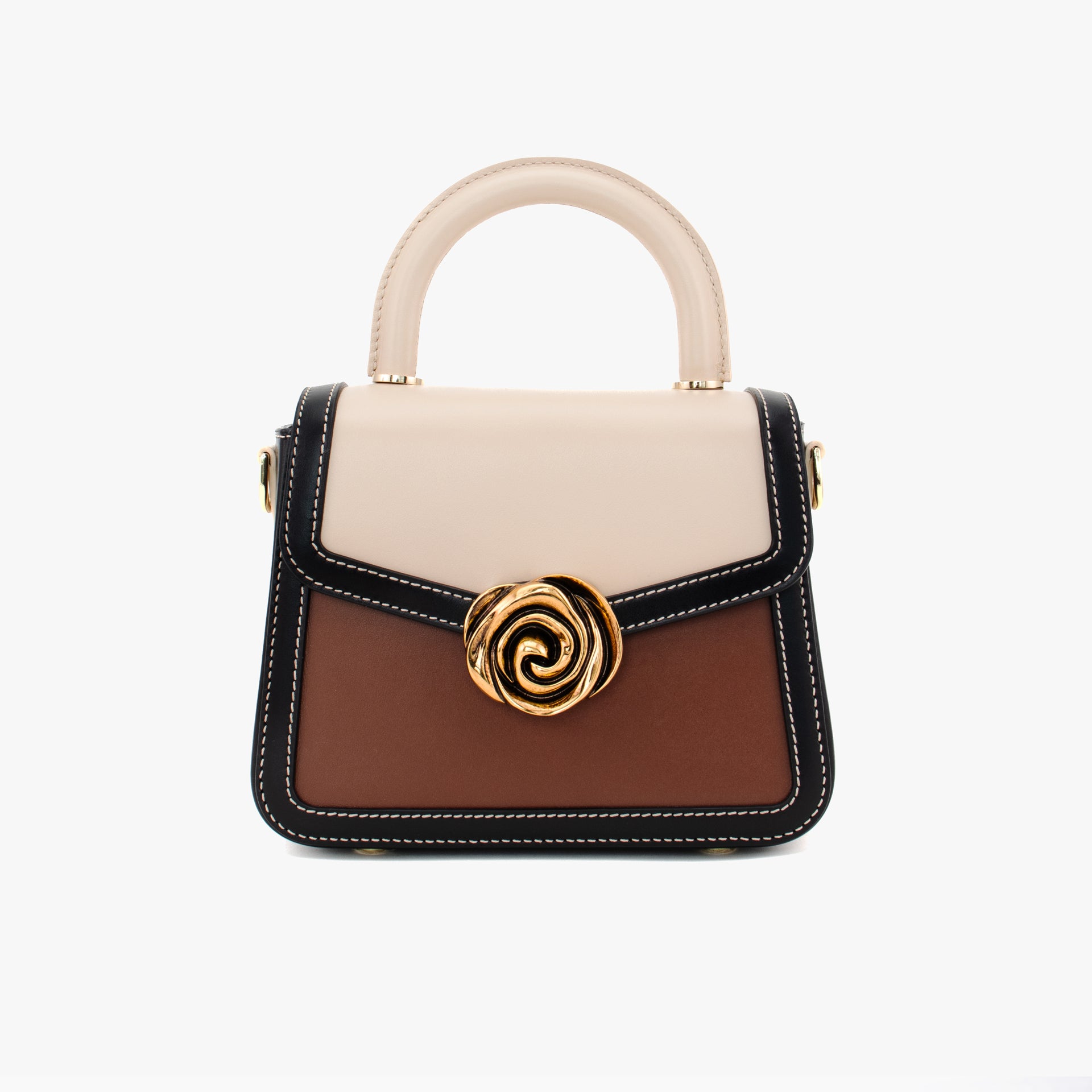 TAS CANDY DALAM WARNA COKELAT & KREM