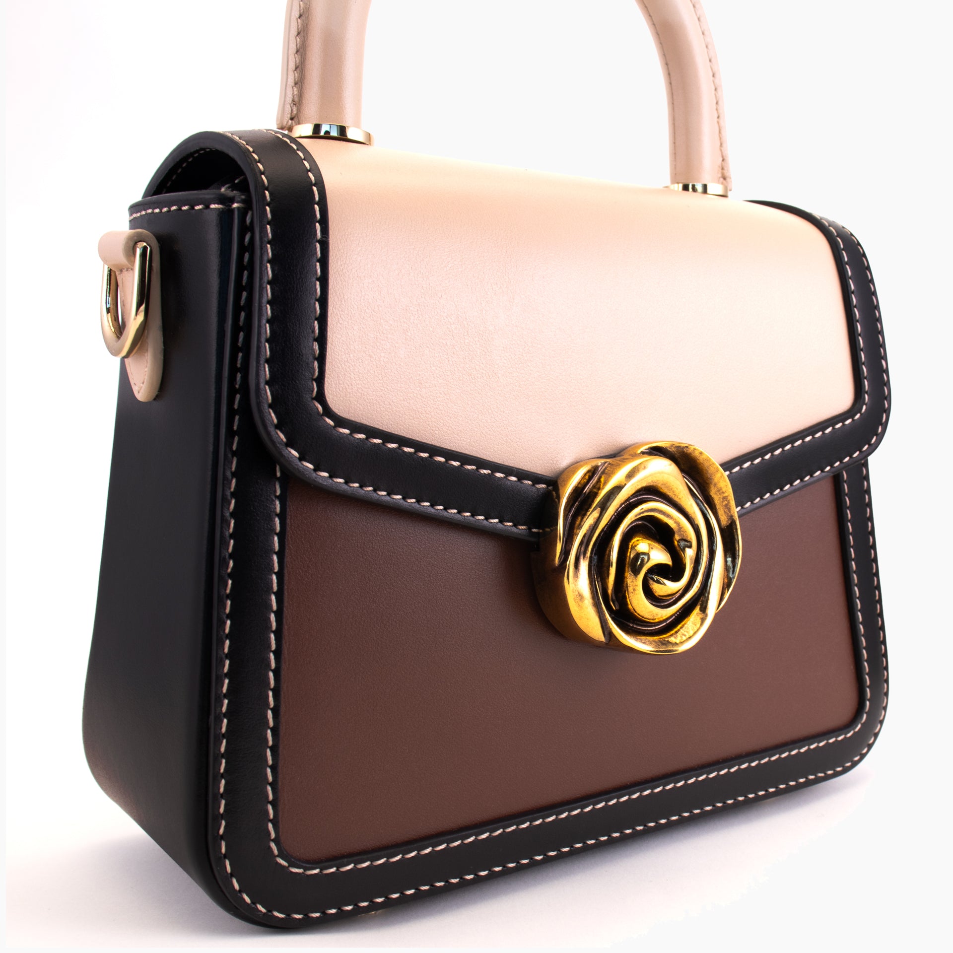 TAS CANDY DALAM WARNA COKELAT & KREM