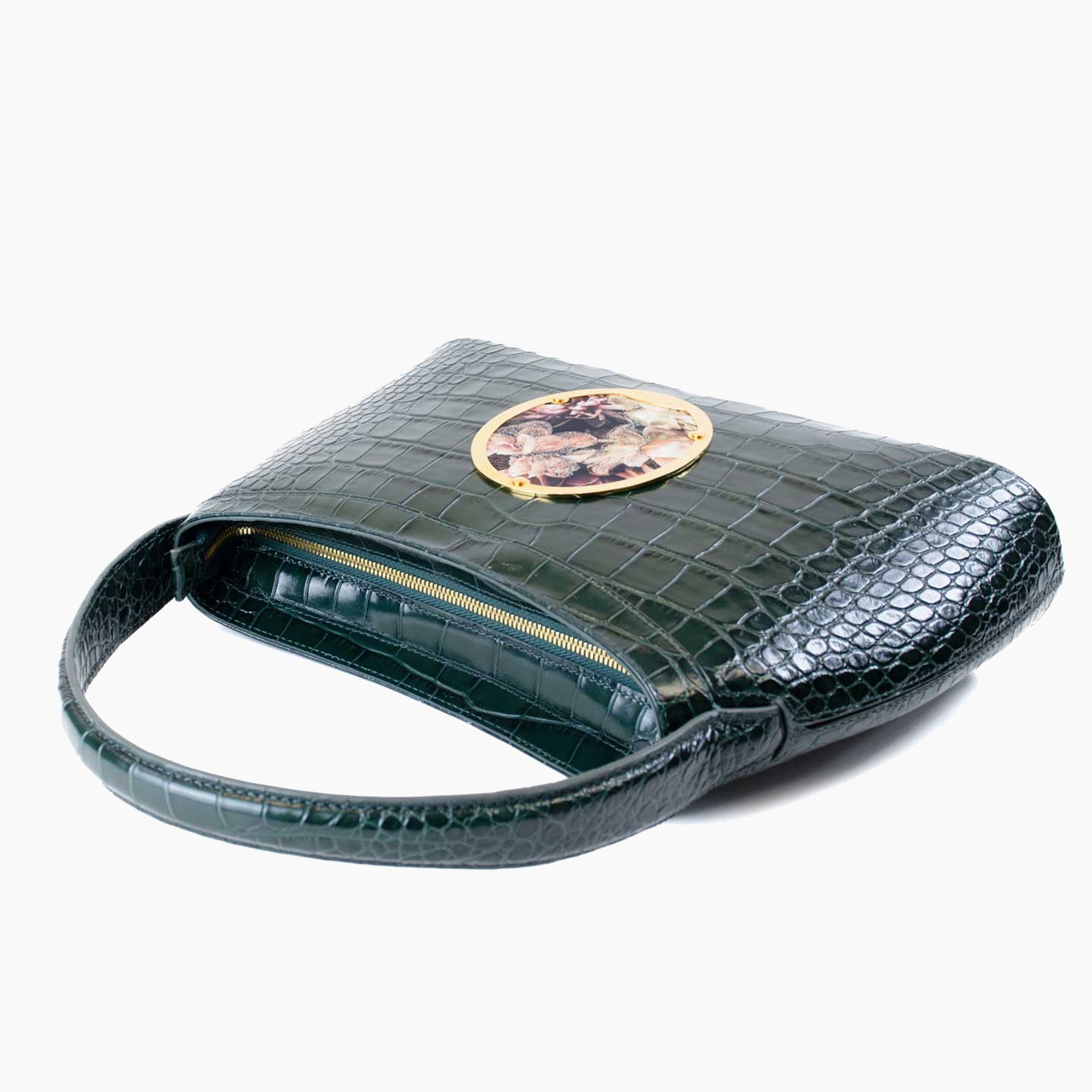 GLORIA BAG IN CAMEO สีเขียว