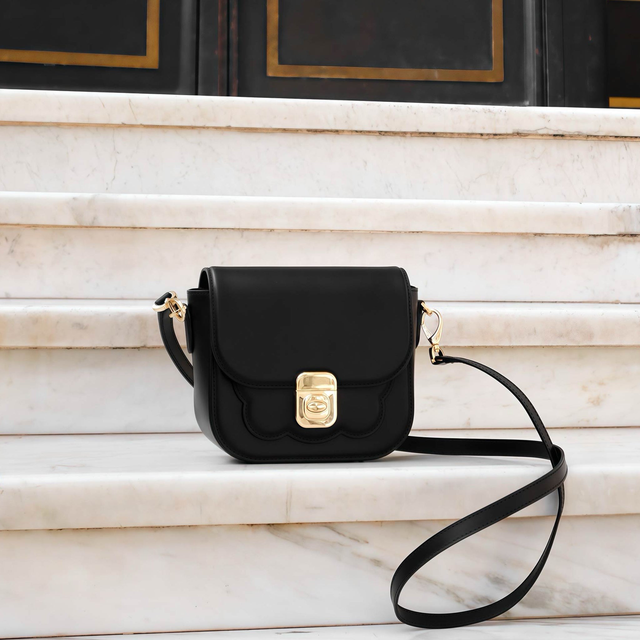BISCUIT BAG สีดำ