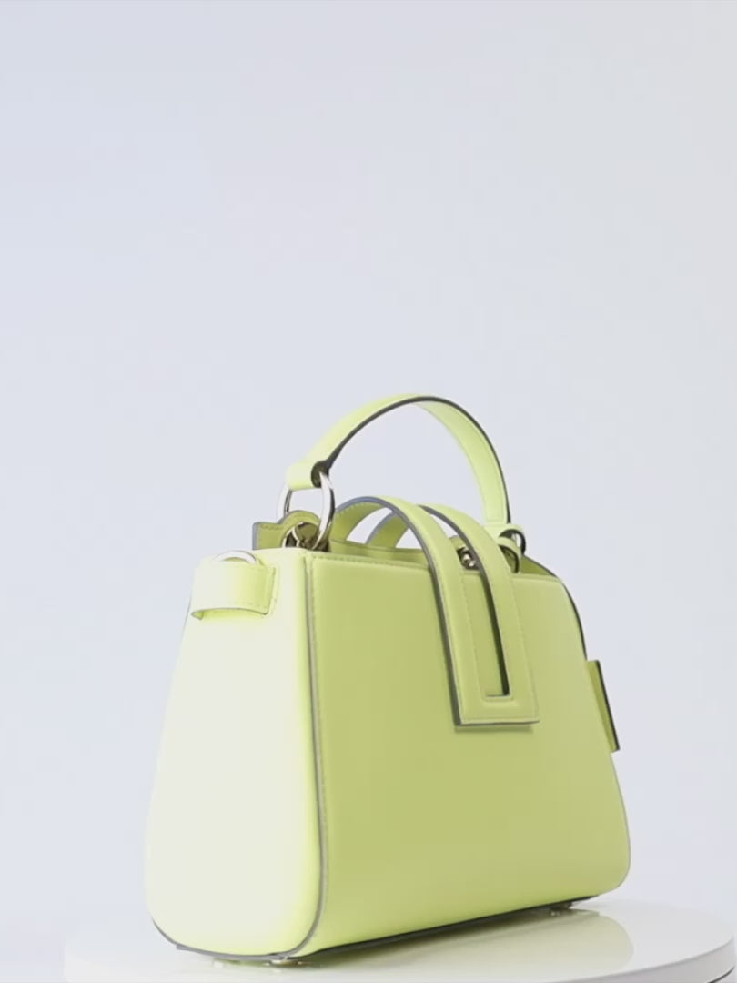 Marina Lorenzi. Premium Italian calfskin leather. Exclusive Italian design. Handmade Italian leather bag.