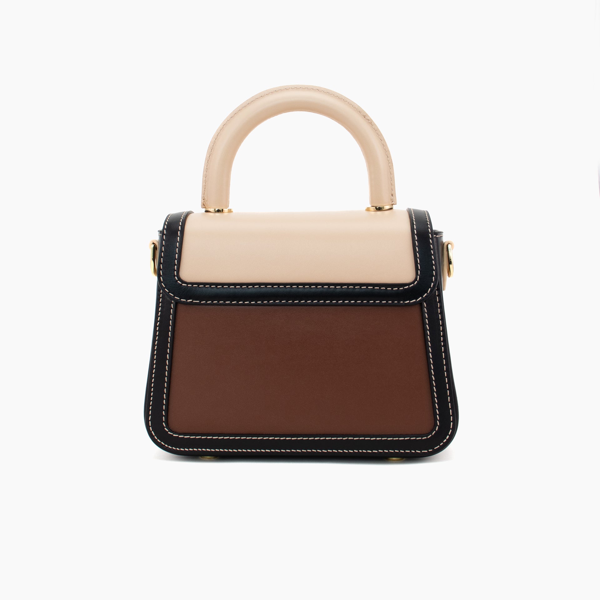 TAS CANDY DALAM WARNA COKELAT & KREM 